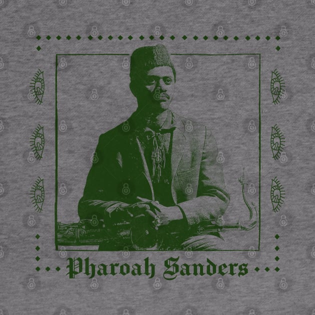 Pharoah Sanders ------- Retro Original Design by DankFutura